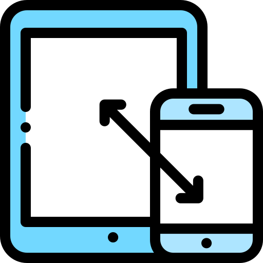 Responsive mobile app UI design